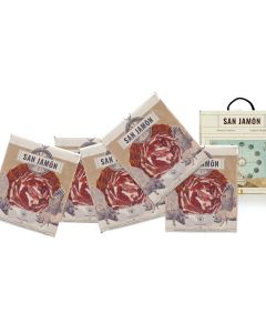 5x Hand-Carved Jamón Ibérico Pata Negra BELLOTA